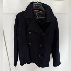 American Eagle Women's Navy Peacoat